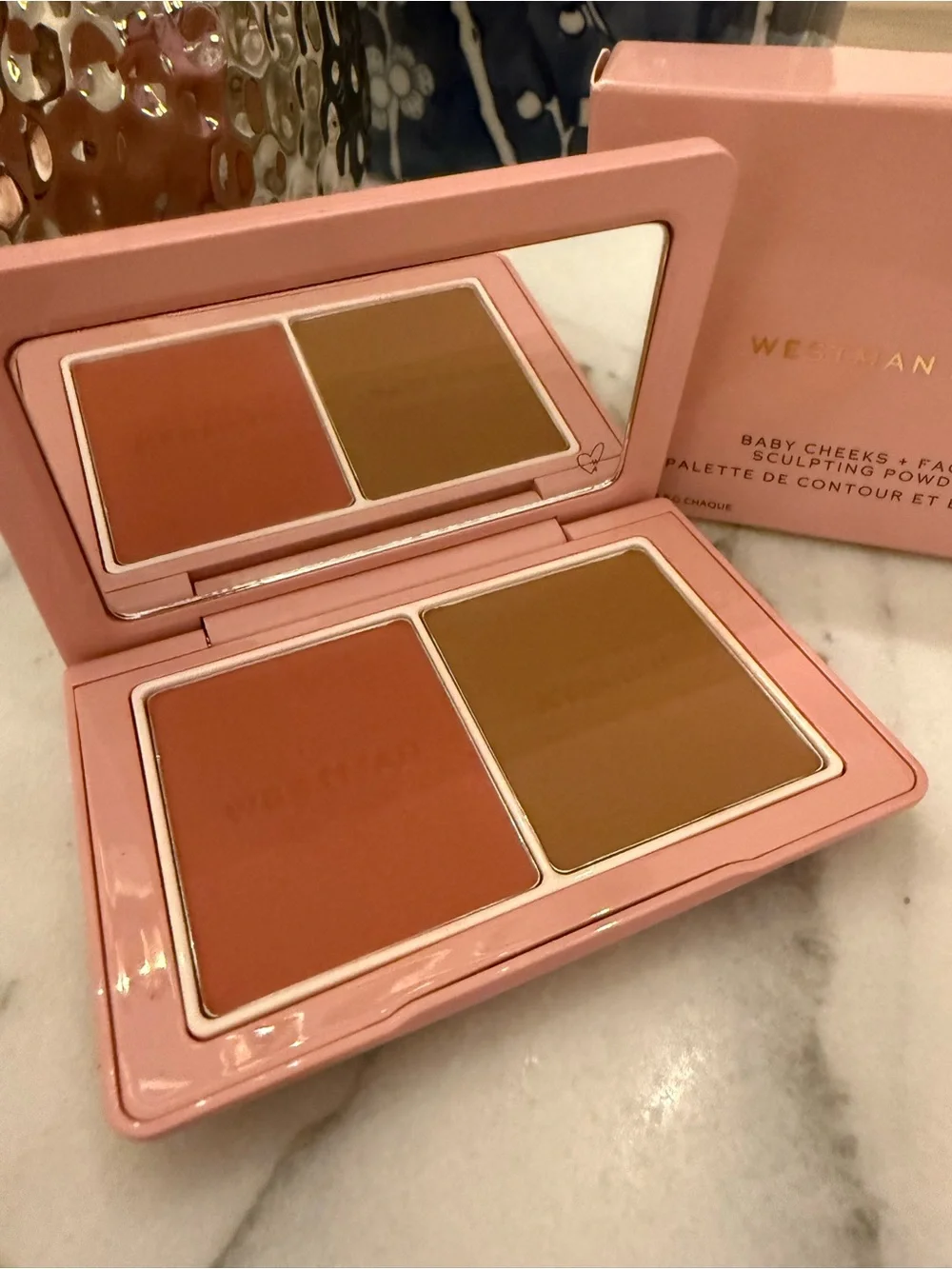 Westman Atelier Baby Cheeks + Face Trace Sculpting Powder Duo